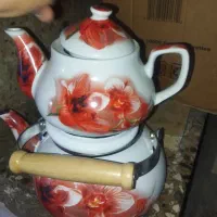 کتری قوری لعابی