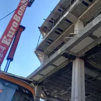 قالبندی سقف ستون استخر