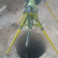 حفاری چاه آب و فاضلاب آزمایش لایه روبی چاه آب|خدمات پیشه و مهارت|ملایر, |دیوار