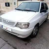 پراید 111 سفید 98 بدون رنگ