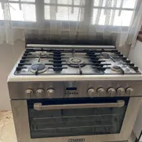 اجاق گاز فردار  چدن بزرگ تمام‌ استیل