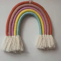 ست آباژور و لوستر و آویز رنگینکمان اتاق کودک|چراغ خواب و آباژور|نوشهر, |دیوار