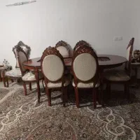 میز غذا خوری|میز و صندلی غذاخوری|خمین, |دیوار