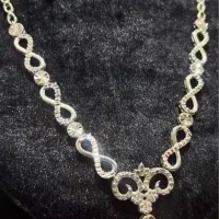 نیم ست نقره طرح بینهایت|جواهرات|تهران, جوادیه|دیوار