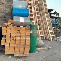 تخته زیرپایی بشکه بنایی نردبان چوبی فرغون الوارروس|عمده‌فروشی|تهران, تهران‌نو|دیوار