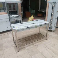 دستگاه تخمه پزپیراشکی گرمکن/سرند الک میز کار استیل|کافی‌شاپ و رستوران|اصفهان, آزادگان|دیوار