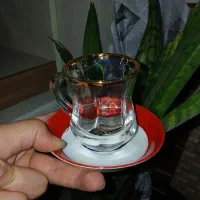 استکان لب طلا.