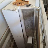 تخت نوزاد ۴ عدد|تخت و صندلی بچه|گنبد کاووس, |دیوار