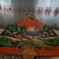 باد بزن نقاشی