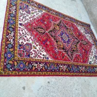 فرش تک ۶متری نو نقشه هریس درجه یک با مصالح جهره
