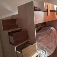 تخت دو طبقه|تخت و سرویس خواب|زاهدان, |دیوار