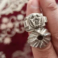 انگشتر  رکاب نقره و فیروزه نیشابور