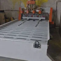 دستگاه CNC چهارمحور حرفه ای+ روتاری|ماشینآلات صنعتی|خرمآباد (تنکابن), |دیوار