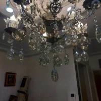 لوستر برنجی اصل|لوستر و چراغ آویز|ری, صفاییه (چشمه علی)|دیوار