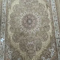 دو تخته فرش بسیار تمیز ۲*۳ رنگ گردویی
