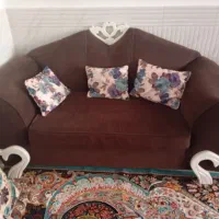 مبل 7نفره با میز عسلی دست دوم