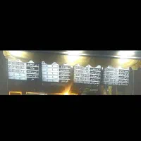 ۴ عددتابلو منوی سوخاری وفست فود با نور LED