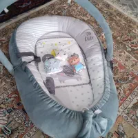 تشک گارد دار و بازی نوزاد به همراه عروسک