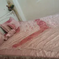 تختخواب ومیزآرایش۲۰ میلیون،میزغذاخوری و۲صندلی۲تومن|تخت و سرویس خواب|میانه, |دیوار