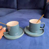 لیوان دو نفره قهوه خوری یا نسکافه خوری خارجی|ظروف سرو و پذیرایی|تهران, جماران (نیاوران)|دیوار