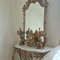 آینه و شمعدان بزنج