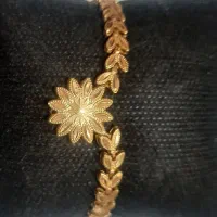 دستبند طرح گندم در حد نو