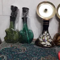 قلیان وشیشه شاه عباسی نو|کلکسیون و سرگرمی|قم, منبع آب|دیوار