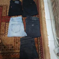5 عدد شلوار جین مردانه مارک سایز 34 خارجی|لباس|تهران, کوی بیمه|دیوار