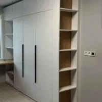 ساخت و نصب.دربهای چوبی و کمد دیواری و..|جاکفشی، کمد، دراور|قزوین, |دیوار