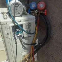 نصب کولرکازی وشارژ کولر بازبسته کردن