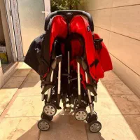 کالسکه دوقلو ژئوبی geoby  در حد|کالسکه و لوازم جانبی|تهران, دولاب|دیوار