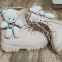 پوتین  سرهمی نوزادی کت و شلوار لی