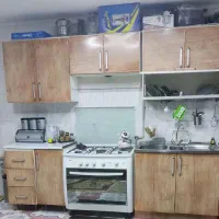 کابینت فلزی نو همراه با سینک ظرفشوی