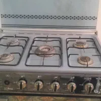گاز طرح فر ۵شعله درحد نو