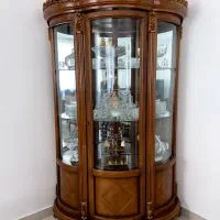 ویترین سه‌طبقه چوب راش|بوفه، ویترین، کنسول|پردیس, فاز ۲|دیوار