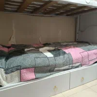 تخت دو طبقه کاملا نو وسالم