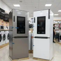 پخش یخچال بالاپایین درب شیشه ایی و ساده/شاه کالا