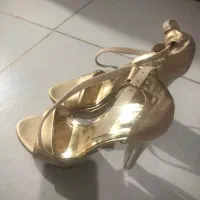 کیف و کفش مجلسی اصل چرم پاشنه دار نو