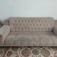 دوتا کاناپه ، یه تک نفره تخت شو ، میز