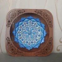 دیوار کوب مینا کاری