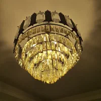 لوستر نو جدید و مدرن ۲ عدد پیانویی و باگت ۵۰ و ۶۰|لوستر و چراغ آویز|تهران, تسلیحات|دیوار