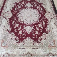 2 عدد قالی گل برجسته