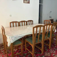 میز ناهار خوری 8 نفره|میز و صندلی غذاخوری|شیراز, رکن‌آباد|دیوار