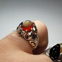 انگشتر عقیق سه پوست|جواهرات|قم, شهر قائم|دیوار