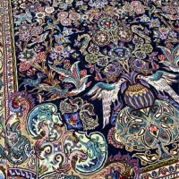 قالیچه ۳ متری ۵۰ رج بافت جیریا ساروق اراک|فرش|ملایر, |دیوار