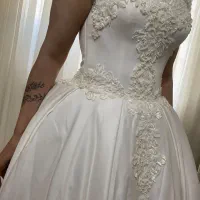 لباس عروس ساتن آمریکایی|لباس|همدان, |دیوار