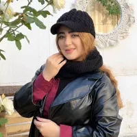 کلاه بافت نقابدار