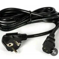 سیم میکروفون و سیم پاور و...