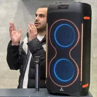 پارتی باکس اسپیکر JBL مناسب زیر ۲۰۰ متر برقی شارژی