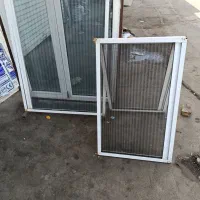 حفاظ اکاردونی و درب پنجره پی وی سی|مصالح و تجهیزات ساختمان|قزوین, |دیوار